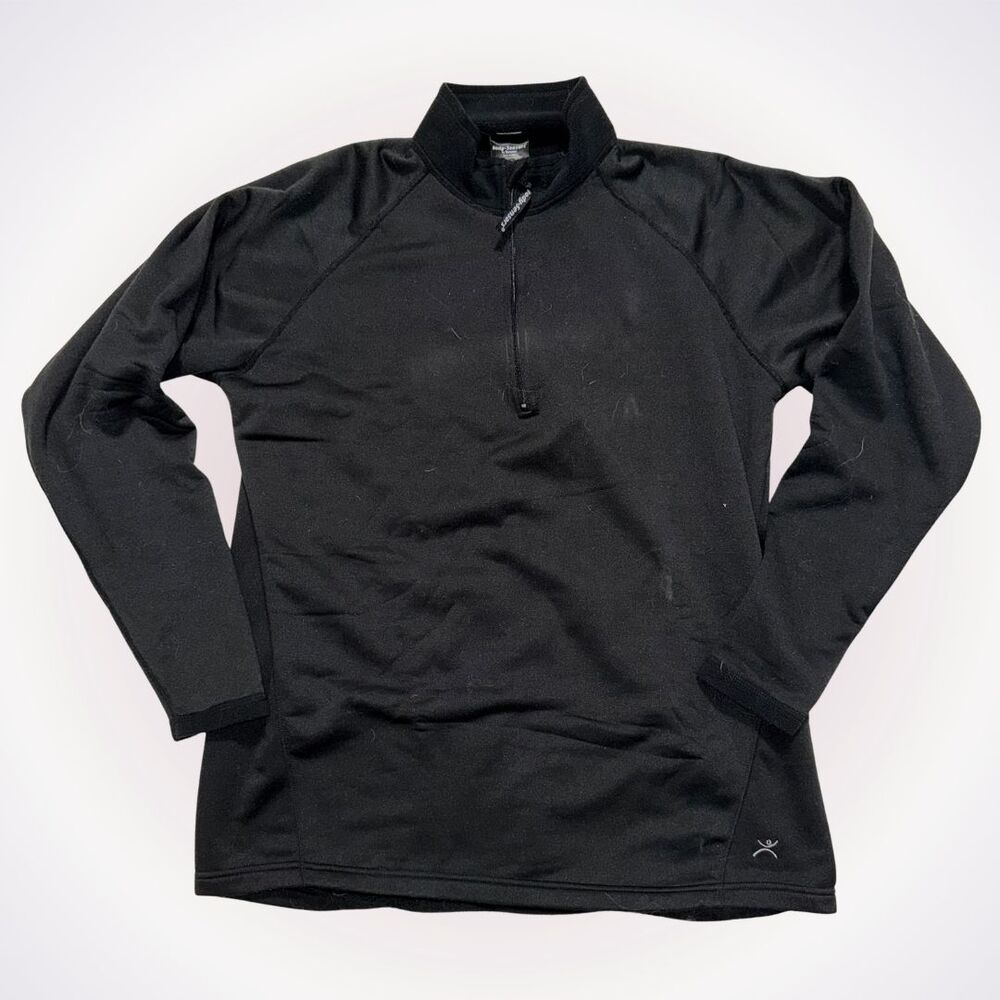 Body-Sensors by Terramar Black Quarter Zip Pullover | Sz XL